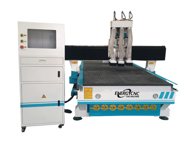 Multi-heads CNC Router Machine With 3 Spindles For Sale